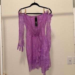 FASHION NOVA CORSET MINI DRESS